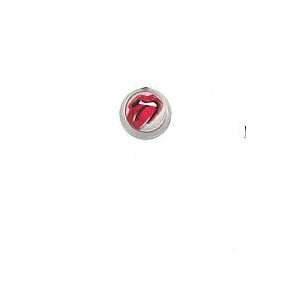  Big Red Lick Tongue Ring .316L Surgical Steel Body Jewelry 