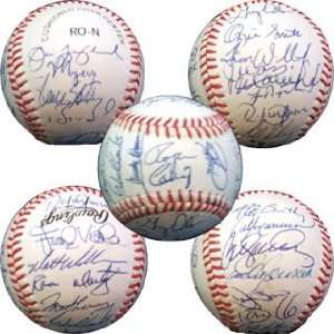  1990 NL All Star Autographed Team Baseball Sports 