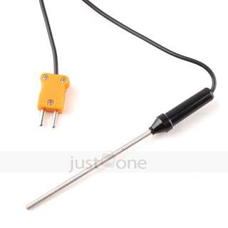 Type Thermocouple Probe Sensor Temperature Controller 100mm Wire 