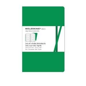  Moleskine Ruled Volant Notebook Extra Small Emerald Green 