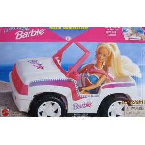   BARBIE Sun Wheeler Vehicle Jeep Style Car (1997 Arcotoys, Mattel