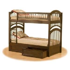    Windsor Hardwood Bunk Bed Atlantic Bunk Beds Furniture & Decor