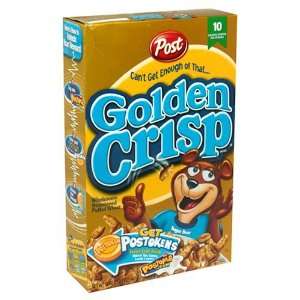 Post Golden Crisp Cereal, 14.8 oz (Pack Grocery & Gourmet Food