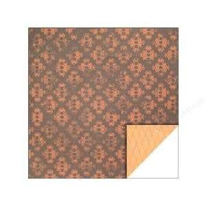   Double Sided Paper 12X12 Brocade Orange Arts, Crafts & Sewing