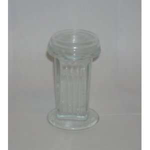 Microscope Slide Staining Jar   Round with Lid  Industrial 