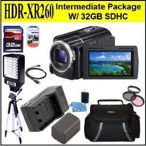 Sony HDR XR260V High Definition Handycam 8.9 MP Camcorder Intermediate 