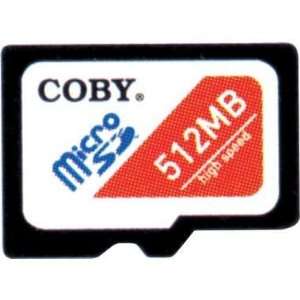  Coby SDU512S 512MB Micro SD Memory Card