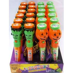 Candy Flashlights with Smarties Inside   24 count party bundle with 12 