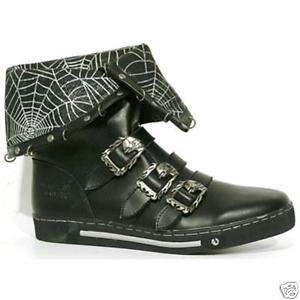 New Rock Shoes Schnallen gothic Totenkopf Sohle Skater  
