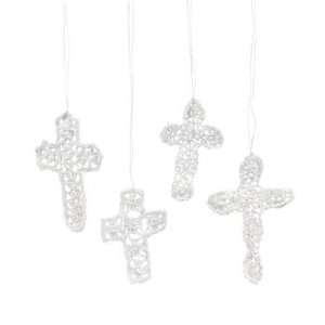  Crocheted Crosses   Party Decorations & Ornaments