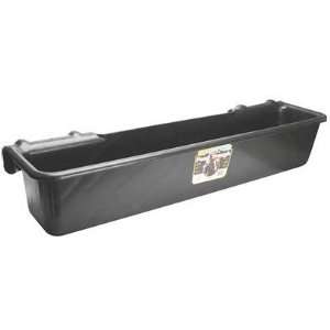    Tuf Hook over Feed Trough   52 qt   Black   Case of 3