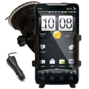   In Car Holder and Charger for HTC Evo Cell Phones & Accessories