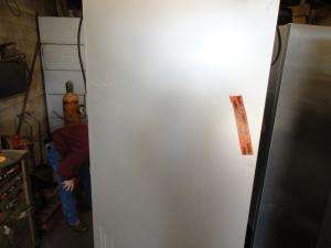   door Commercial freezer stainless model # GHT 2 32 NUT  
