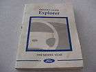 1998 Ford Explorer vehicle owners manual replacement used