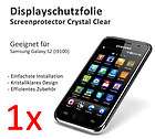   Displayschutzfolie für Samsung Galaxy S2 II i9100 (Crystal Clear