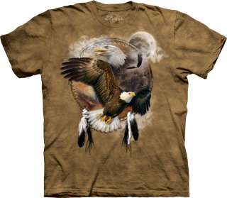 New INDIAN EAGLE SHIELD T Shirt  