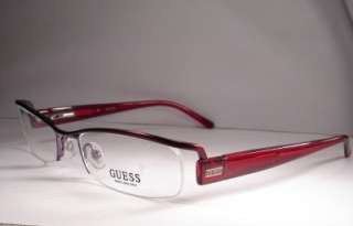 GUESS WOMEN Eyeglass Frame eyewear 1433 RED NEW  