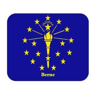  US State Flag   Berne, Indiana (IN) Mouse Pad Everything 