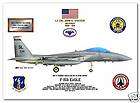 15B Eagle, 110th FS, 131st FW, USAF Fighter Print