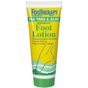 Footherapy Moisturizing Foot Lotion Tea Tree 7, oz (Quantity of 5)