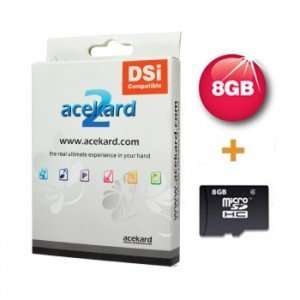  Acekard 2i Card for DSi XL and DSi with 1.4 firmware 8G 