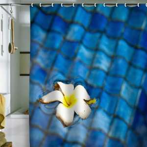 Shower Curtain Floating Flower (by DENY Designs)