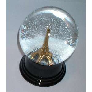  Eifel Tower Snow Globe 