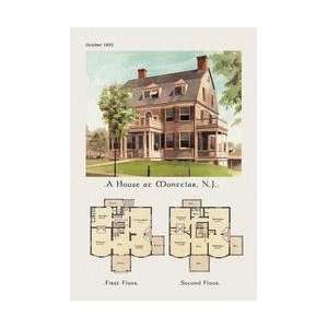 House at Montclair New Jersey 20x30 poster 