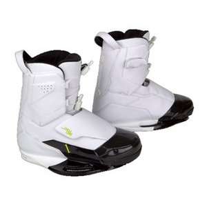  2011 Ronix One White Edition Wakeboard Bindings Sports 