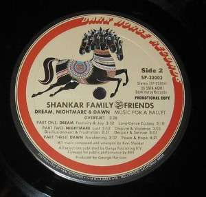 LP RAVI SHANKAR FAMILY & FRIENDS Disc Only   SITAR NM  