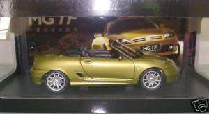 18 Rover MG TF Sprot Car Die Cast Model GOLD RARE  