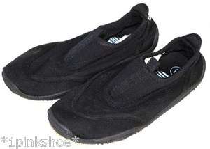 Aqua Soles Black Water Shoes Socks  Toddler Boys 3  