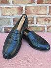   horse bit leather loafers10 M green label mens shoes Vintage  