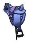 Stallion Riders Branded Synthetic Treeless Saddle with Western Fender 