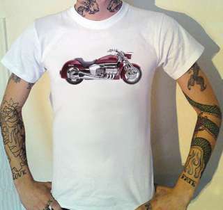 Honda Valkryie Rune Motorcycle Photo T Shirt Biker (9 Sizes)  