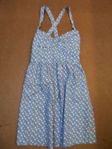 NWT Hollister HCO Baby Blue bustier Dress New L $49  