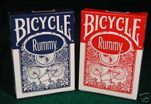 Lot New 72 Bicycle Red Blue Rummy Playing Cards Fan Back Bulk Discount 