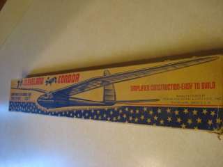CLEVELAND * SUPER CONDOR * F/F MODEL AIRPLANE KIT ** 7 Ft. Wingspan 