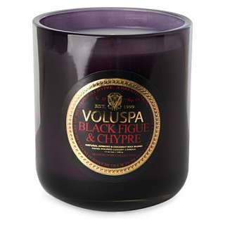 Black Figue & Chypre boxed candle 12oz   VOLUSPA   VOLUSPA   Home 