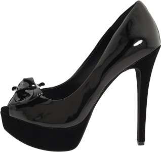 Womens Shoes Jessica Simpson PARA Platform Peep Toe Pump Heels Bow 