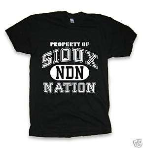 Property of Sioux Native American Indian tribe shirt  