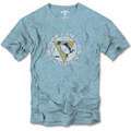 Pittsburgh Penguins 47 Brand Light Blue Retro Logo Scrum T Shirt