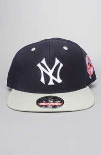 American Needle Hats The New York Yankees Blockhead Snapback Hat in 
