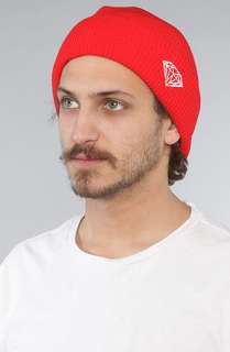 Diamond Supply Co. The Brilliant Fold Beanie in Red  Karmaloop 