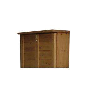 Handy Home Products 4 ft. 1 in. x 10 in. x 1 ft. 8 in. Wood Garden 