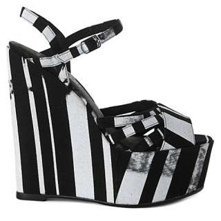 Libertine Allor striped wedges   ALDO RISE   Wedges   Sandals   Shoes 