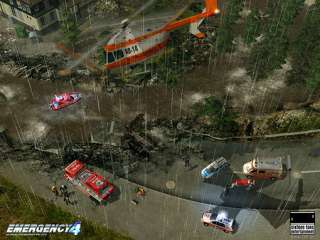 Emergency 4 bietet realistische Katastrophen Szenarien hier ein 