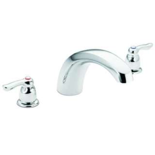 MOEN Chateau Two Handle Low Arc Roman Tub Faucet in Chrome T990 at The 