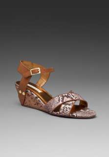 TWELFTH STREET BY CYNTHIA VINCENT Lita Mini Wedge Sandal with Ankle 