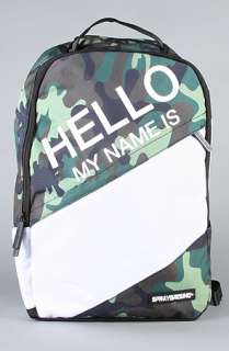 Sprayground The Camo Hello Backpack in Multi  Karmaloop   Global 